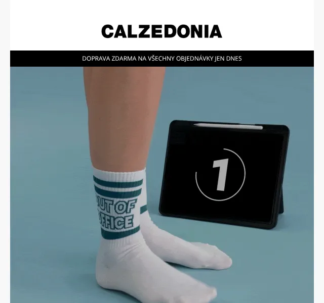 Calzedonia: ponožky 139 Kč + doprava zdarma – září 2026