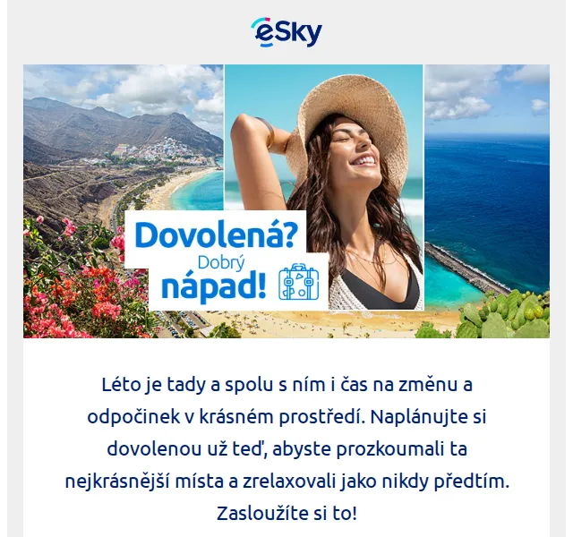 eSky: Dovolená v Itálii a Španělsku od 1 100 Kč – červen 2026 | Nuslet.cz