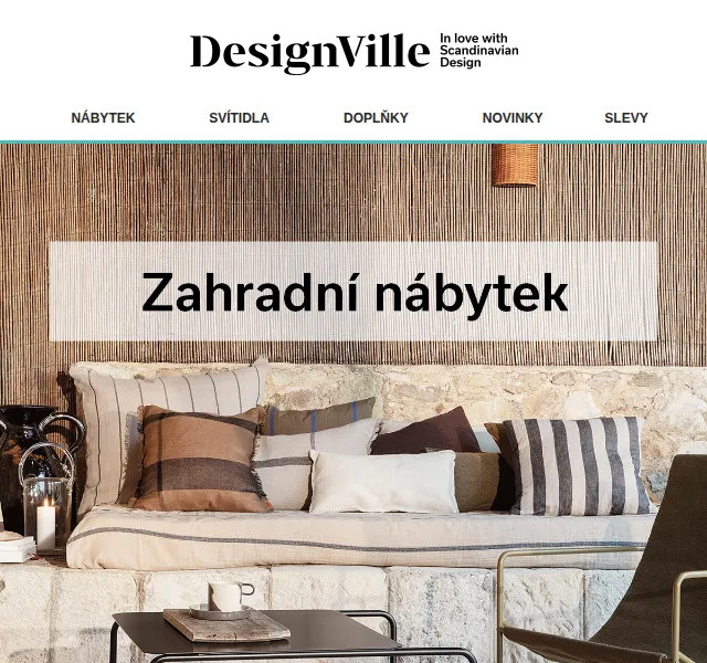 DesignVille: Zahradní nábytek s kódem FUOP6D – červen 2026 | Nuslet.cz