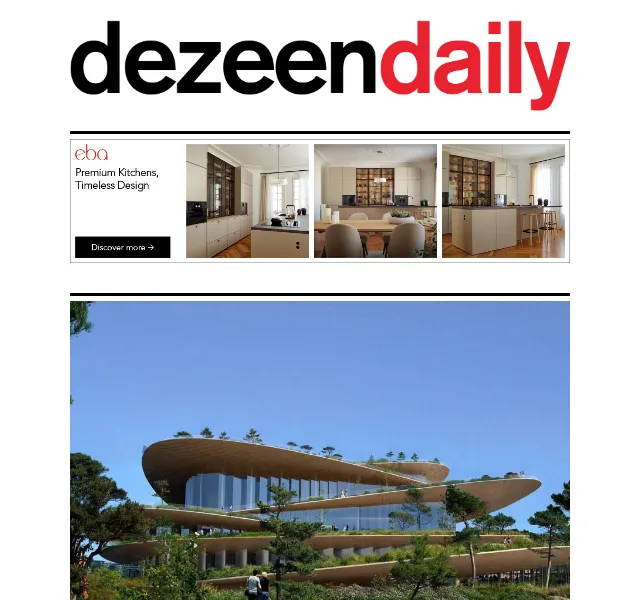 Dezeen Daily: Novinky ze světa architektury – červen 2026 | Nuslet.cz