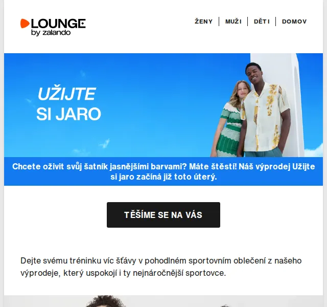 Lounge by Zalando: sportovní výprodej až 80 % – červenec 2026 | Nuslet.cz