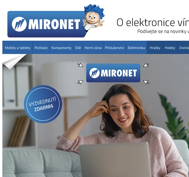 Mironet: Antivirový software ESET k notebookům zdarma – duben 2026 | Nuslet.cz
