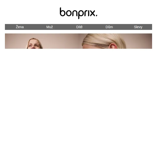 bonprix: Slevy až 50 % před Black Week – červenec 2026 | Nuslet.cz