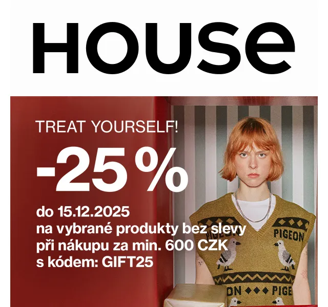HOUSE: Treat Yourself s –25 % – červenec 2026 | Nuslet.cz