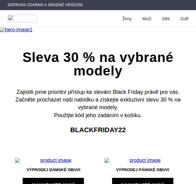 ECCO: sleva 30 % na vybrané modely – červen 2026 | Nuslet.cz