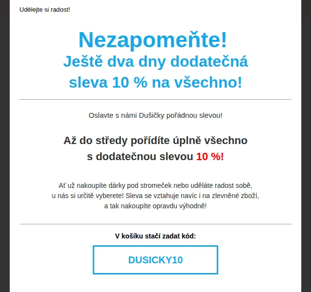 czbikero: 10% sleva na všechno – říjen 2026 | Nuslet.cz