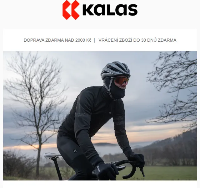 KALAS Sportswear: Zimní výprodej 20–50 % – červen 2026 | Nuslet.cz