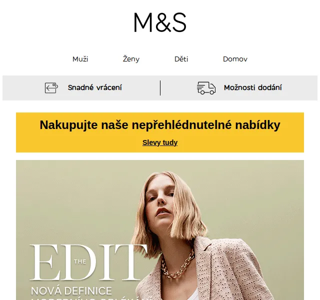 Marks and Spencer: Nová kolekce The Edit a Jaeger – červenec 2026 | Nuslet.cz