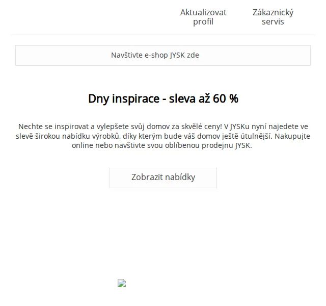JYSK: Dny inspirace se slevou až 60 % – červen 2026 | Nuslet.cz