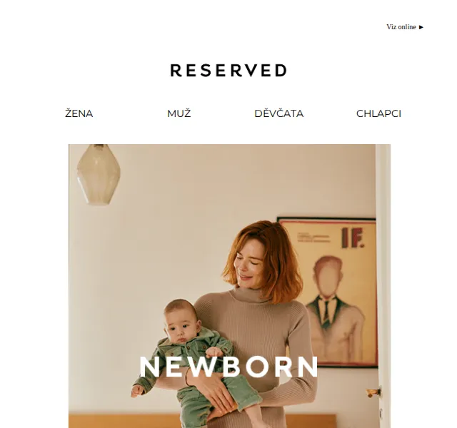 RESERVED: Nová kolekce Newborn – červen 2026 | Nuslet.cz