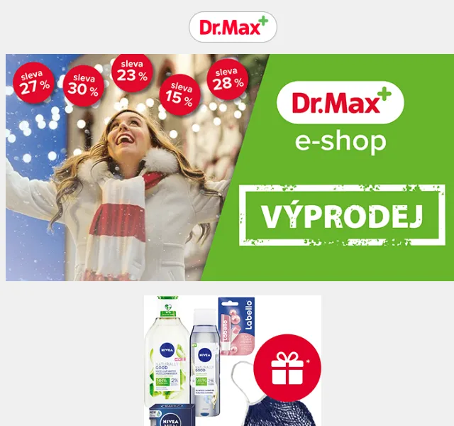 Dr.Max E-shop: Slevy na Nivea, Labello a doplňky stravy – červen 2026 | Nuslet.cz