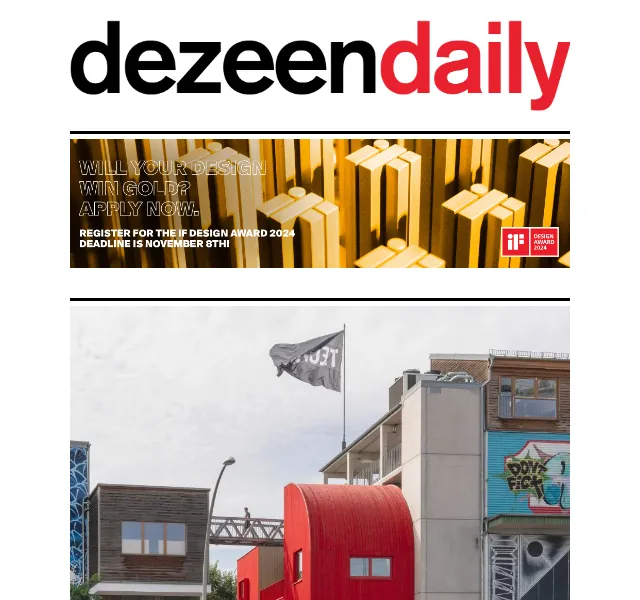 Dezeen Daily: architektura a design – červenec 2026 | Nuslet.cz