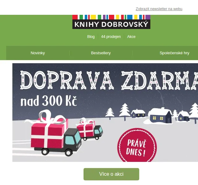 KnihyDobrovsky.cz: Doprava zdarma a sleva 25 % – červenec 2026 | Nuslet.cz