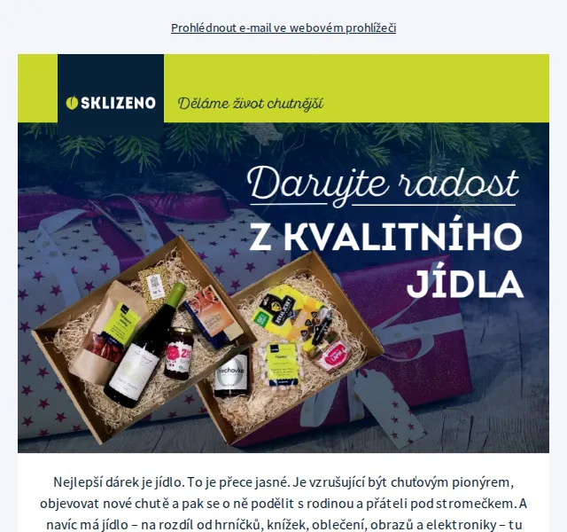 Sklizeno: Dárkové balíčky a vánoční cukroví – prosinec 2026 | Nuslet.cz