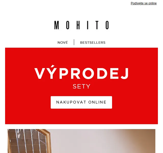MOHITO: Elegance s charakterem – výprodej nových modelů – červenec 2026 | Nuslet.cz