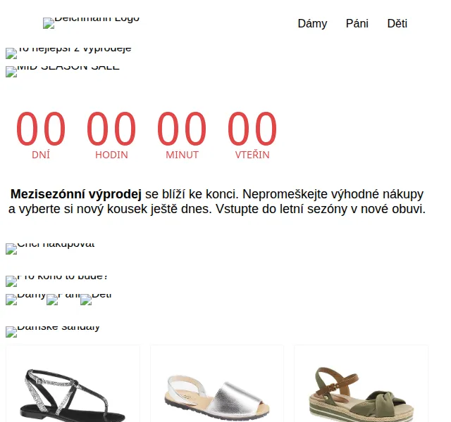 DEICHMANN: Mezisezónní výprodej - slevy až 50 % – červen 2026 | Nuslet.cz