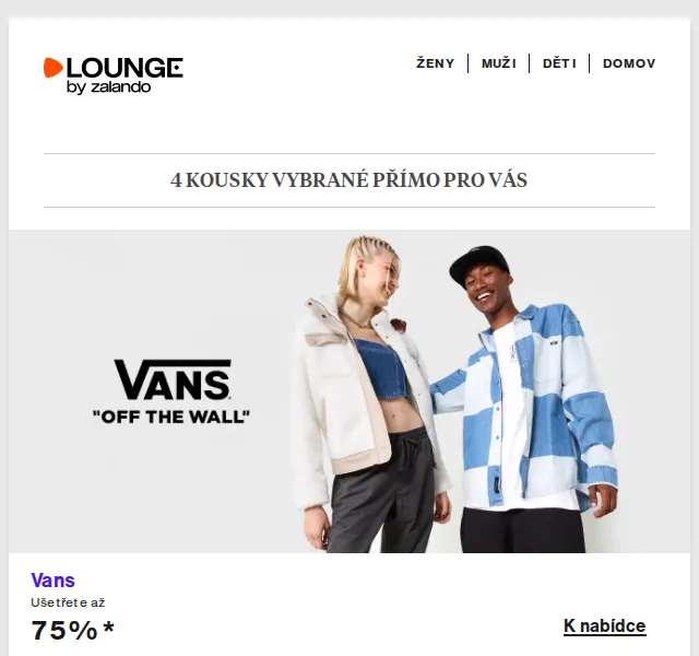 Lounge by Zalando: Vans, VILA, Bogner Fire + Ice – červen 2026 | Nuslet.cz