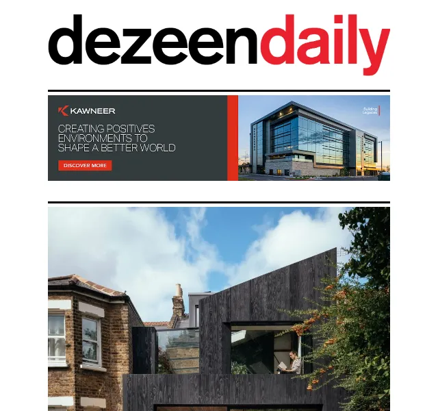 Dezeen Daily: architektura a design – červen 2026 | Nuslet.cz
