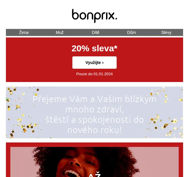 Bonprix: 20% sleva – červenec 2026 | Nuslet.cz