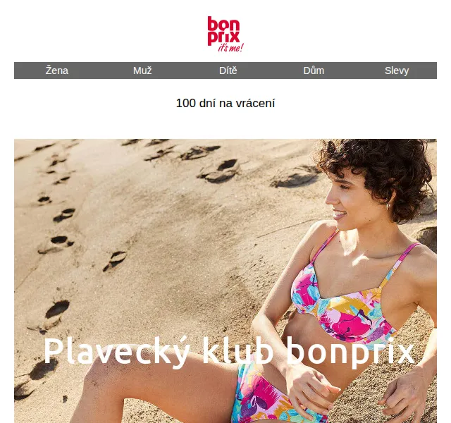 bonprix: Plavky a oblečení v zářivých barvách – červenec 2026 | Nuslet.cz