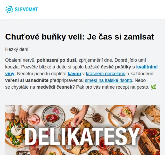 Slevomat: paštiky, vína a delikatesy – červen 2026 | Nuslet.cz