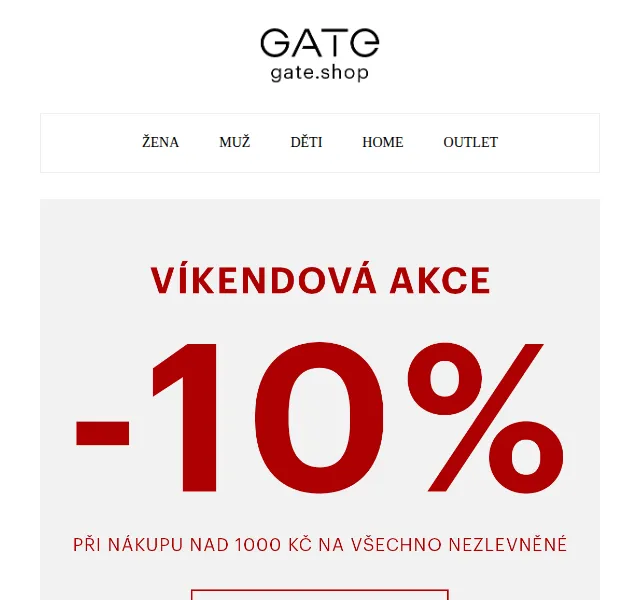 gate.shop: Podzimní trendy – efekt kůže 448 Kč – červen 2026 | Nuslet.cz