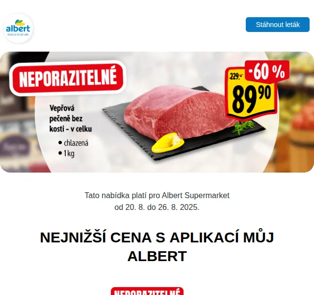 Albert: Activia a Míša ve slevě – září 2025 | Nuslet.cz