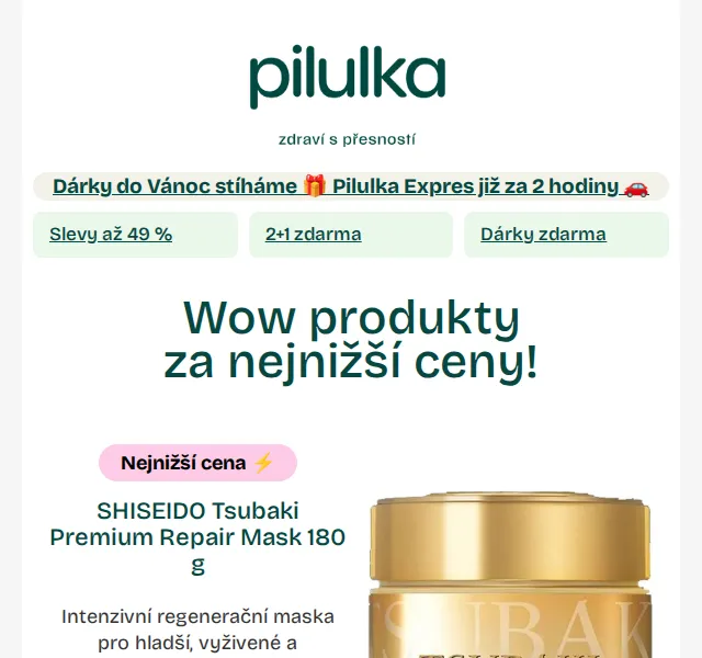 Pilulka.cz: Slevy až -49 % nebo 2+1 zdarma – červenec 2026 | Nuslet.cz