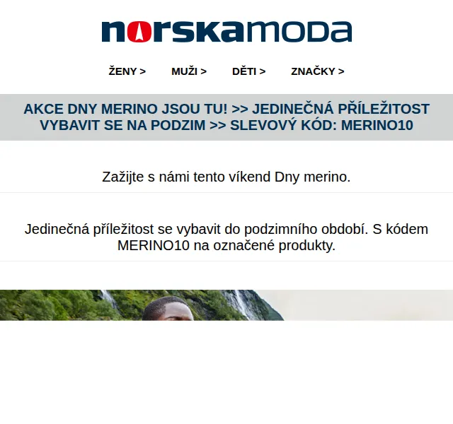 Norskamoda.cz: Dny merino se slevou 10 % – červen 2026 | Nuslet.cz