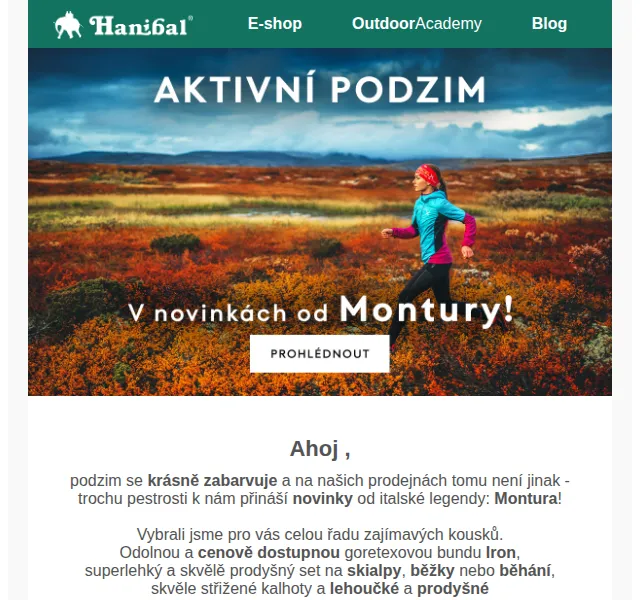 Hanibal.cz: Montura novinky – březen 2026 | Nuslet.cz