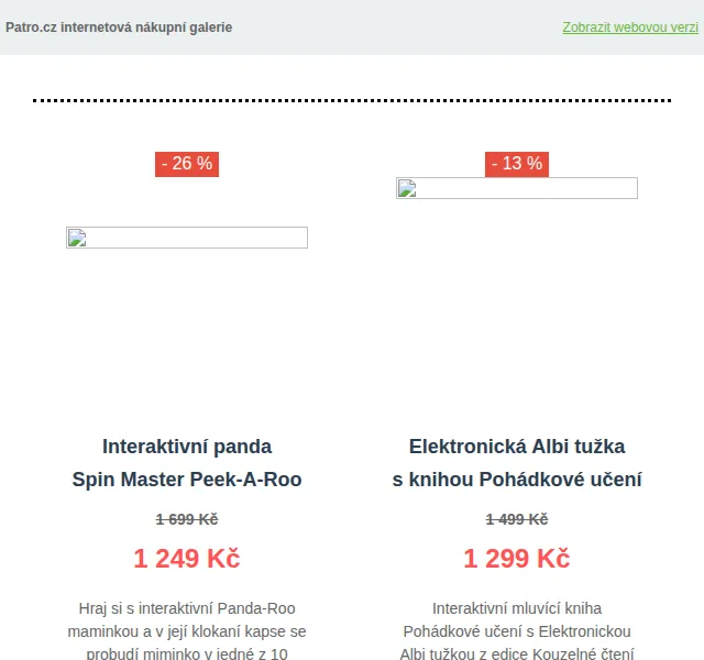 Patro.cz: Black Friday hity se slevou až 47 % – červen 2026 | Nuslet.cz
