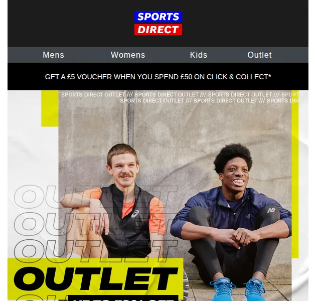 Sportsdirect.com: Outlet slevy až 70 % – červen 2026 | Nuslet.cz