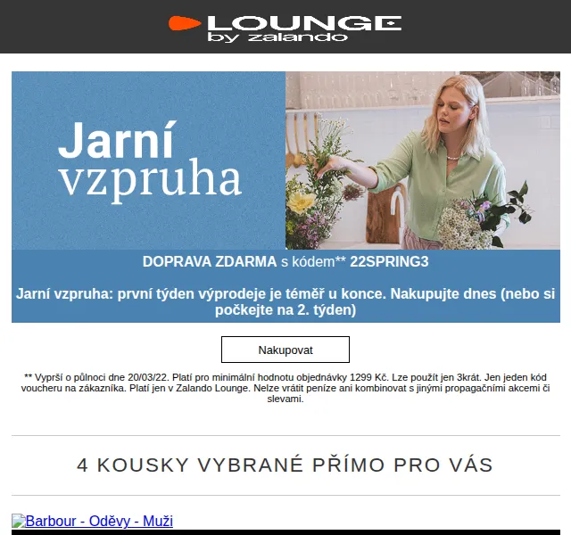 Lounge by Zalando: Barbour, Puma a další až -75 % – červen 2026 | Nuslet.cz