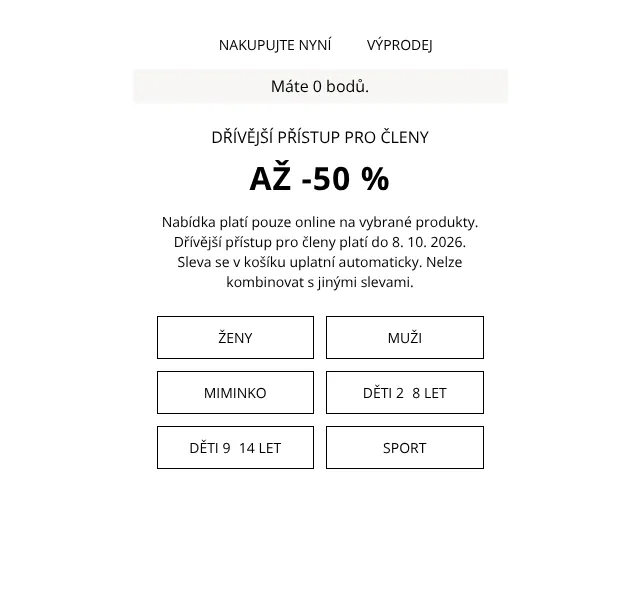 H&M Fashion: až -50 % – říjen 2026