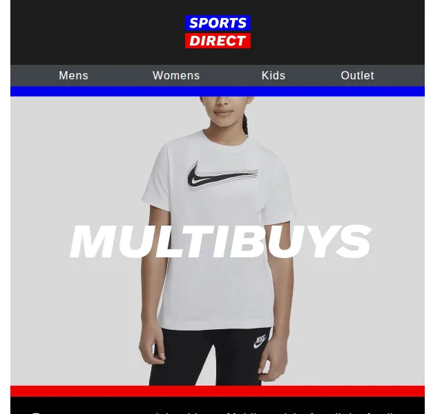 Sportsdirect: Multibuy slevy na Nike, Puma a Everlast – červenec 2026 | Nuslet.cz
