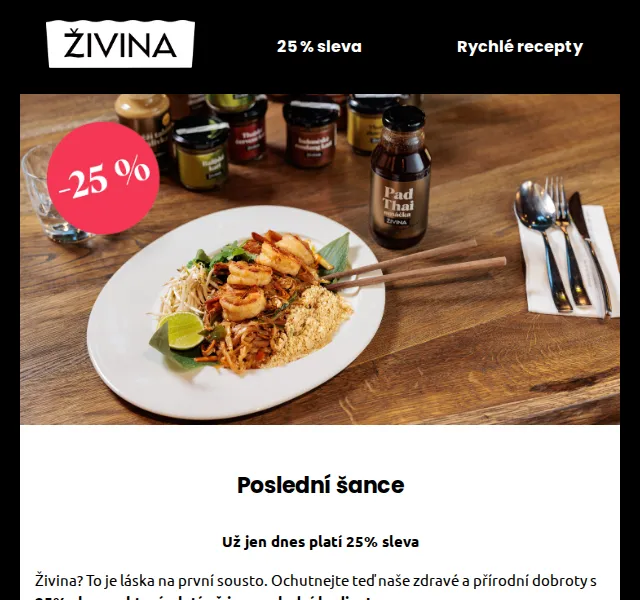 Živina: 25% sleva na ochutnávku – červen 2026 | Nuslet.cz