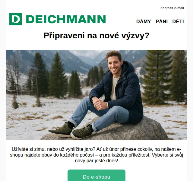 Deichmann: zimní výprodej bot až -50 % – duben 2026