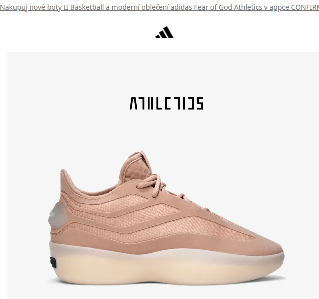 Adidas: Fear of God Athletics – nová kolekce – červenec 2026 | Nuslet.cz
