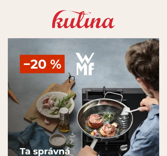 KULINA.cz: WMF akce -20 % – červenec 2026 | Nuslet.cz