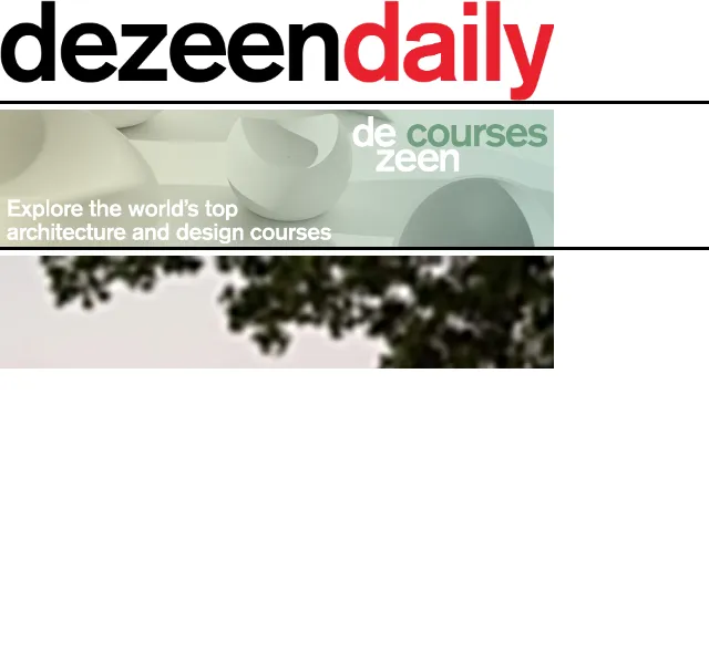 Dezeen Daily: Novinky ze světa architektury – červenec 2026 | Nuslet.cz