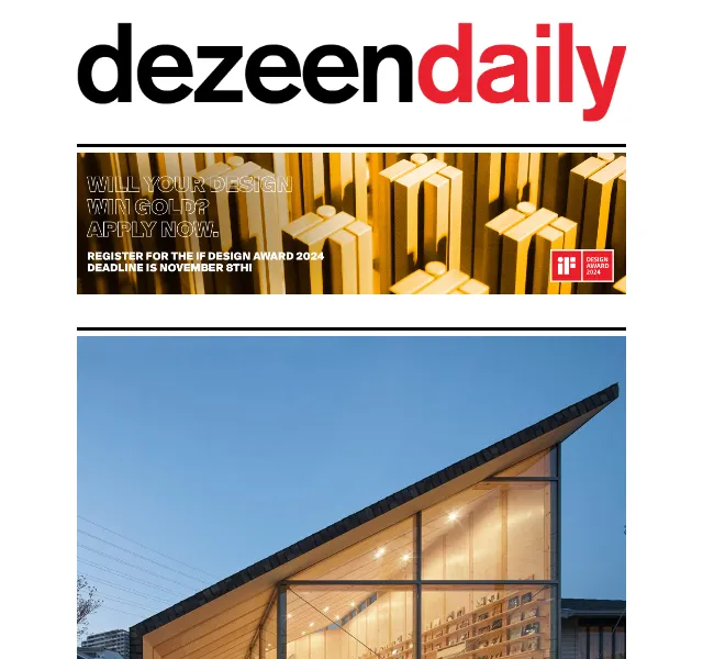 Dezeen Daily: Architektura a design – limitovaná edice – červenec 2026 | Nuslet.cz