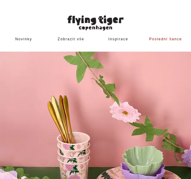 Flying Tiger Copenhagen: Inspirace k jarní party – červenec 2026 | Nuslet.cz