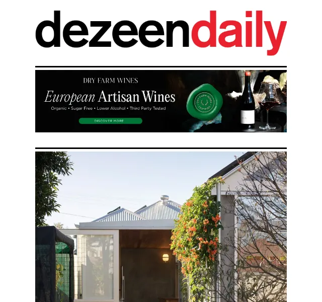 Dezeen Daily: Novinky z architektury – červen 2026 | Nuslet.cz