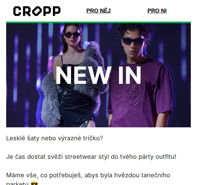 Cropp: Zimní párty kolekce – červenec 2026 | Nuslet.cz