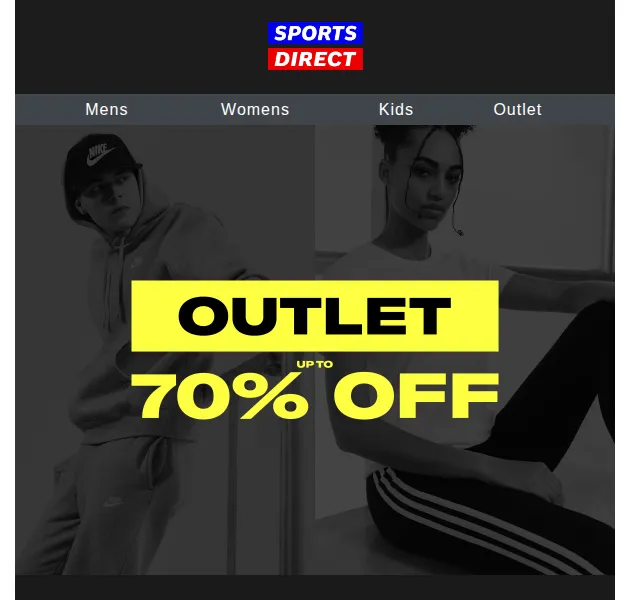 Sportsdirect.com: Sleva až 70 % na valentýnský výprodej – červenec 2026 | Nuslet.cz