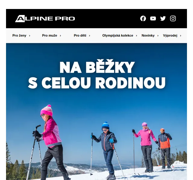 ALPINE PRO: sportovní kolekce – výprodej – červen 2026 | Nuslet.cz