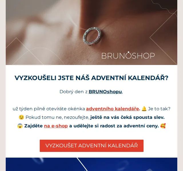 BRUNOshop: Vánoční adventní kalendář slev – červenec 2026 | Nuslet.cz