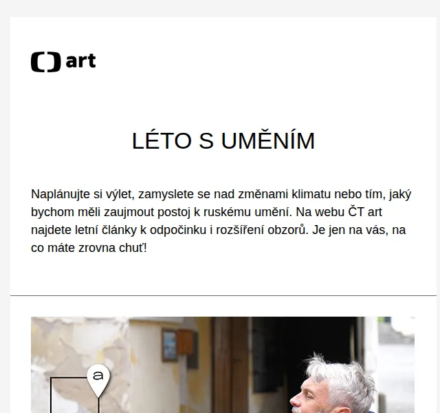 Web ČT art: Léto s uměním – články a rozhovory – červenec 2026 | Nuslet.cz