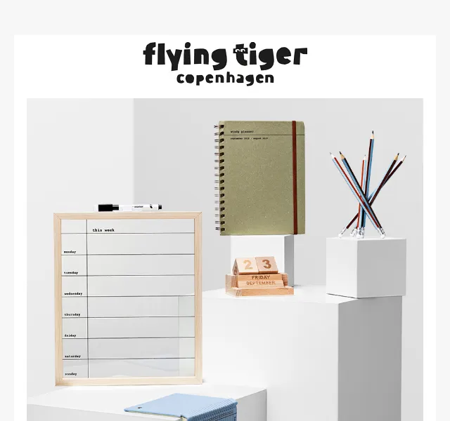 Flying Tiger Copenhagen: Školní potřeby a tužky – červen 2026 | Nuslet.cz