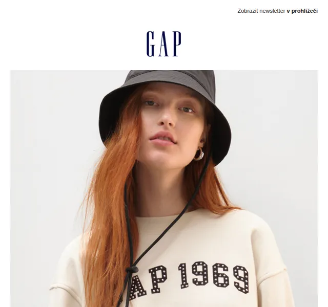GAPstore.cz: LOGO kolekce se slevou 20 % – červen 2026 | Nuslet.cz